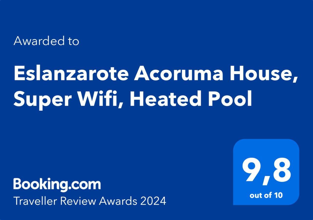 Eslanzarote Acoruma House, Super Wifi, Heated Pool Güime Eksteriør bilde